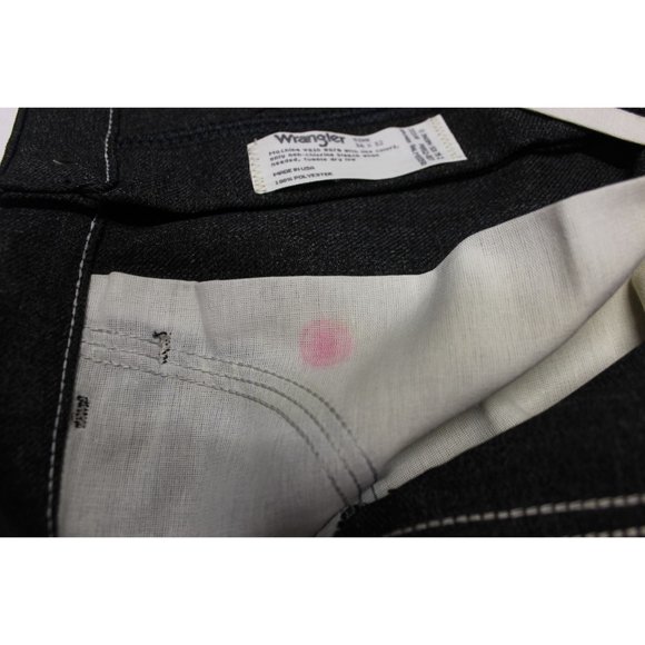 Wrangler men's vintage heather black‎ stretch twill straight leg dress jeans - Picture 11 of 11